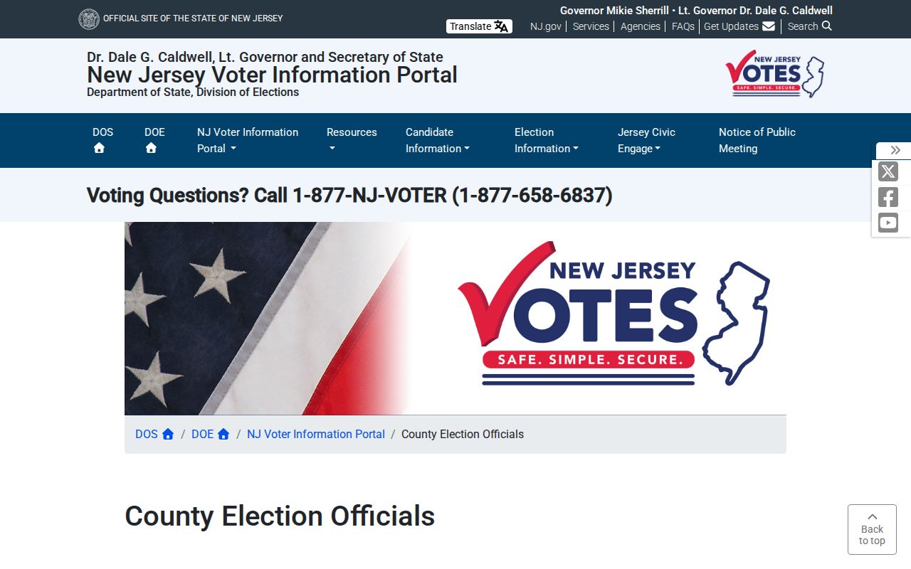 Middletown residents directory county election officials source